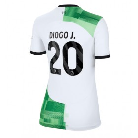 Liverpool Diogo Jota #20 Borta Kläder Dam 2023-24 Kortärmad